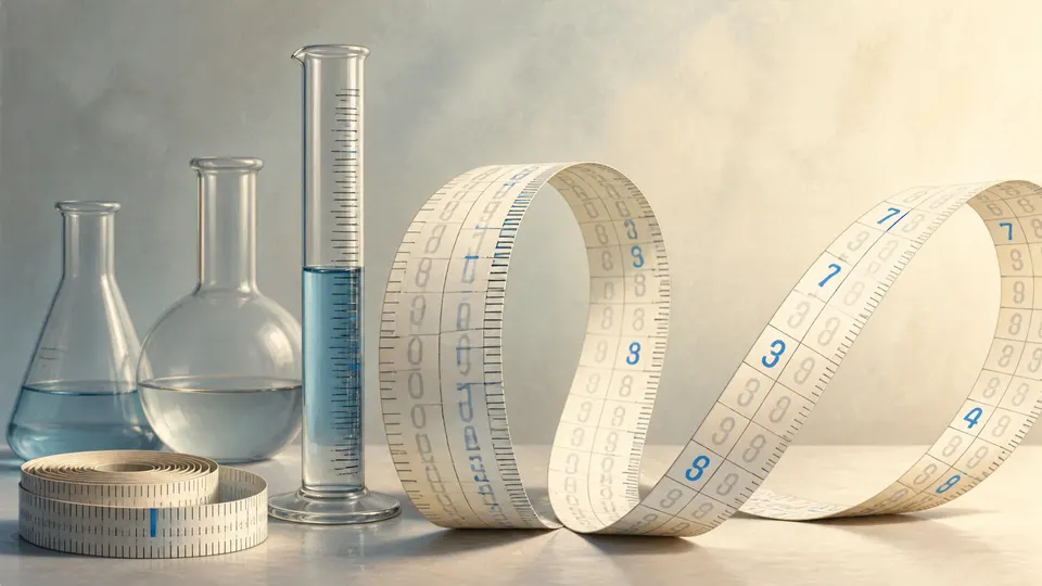 A calculator display with meaningful digits highlighted while leading zeros fade into the background